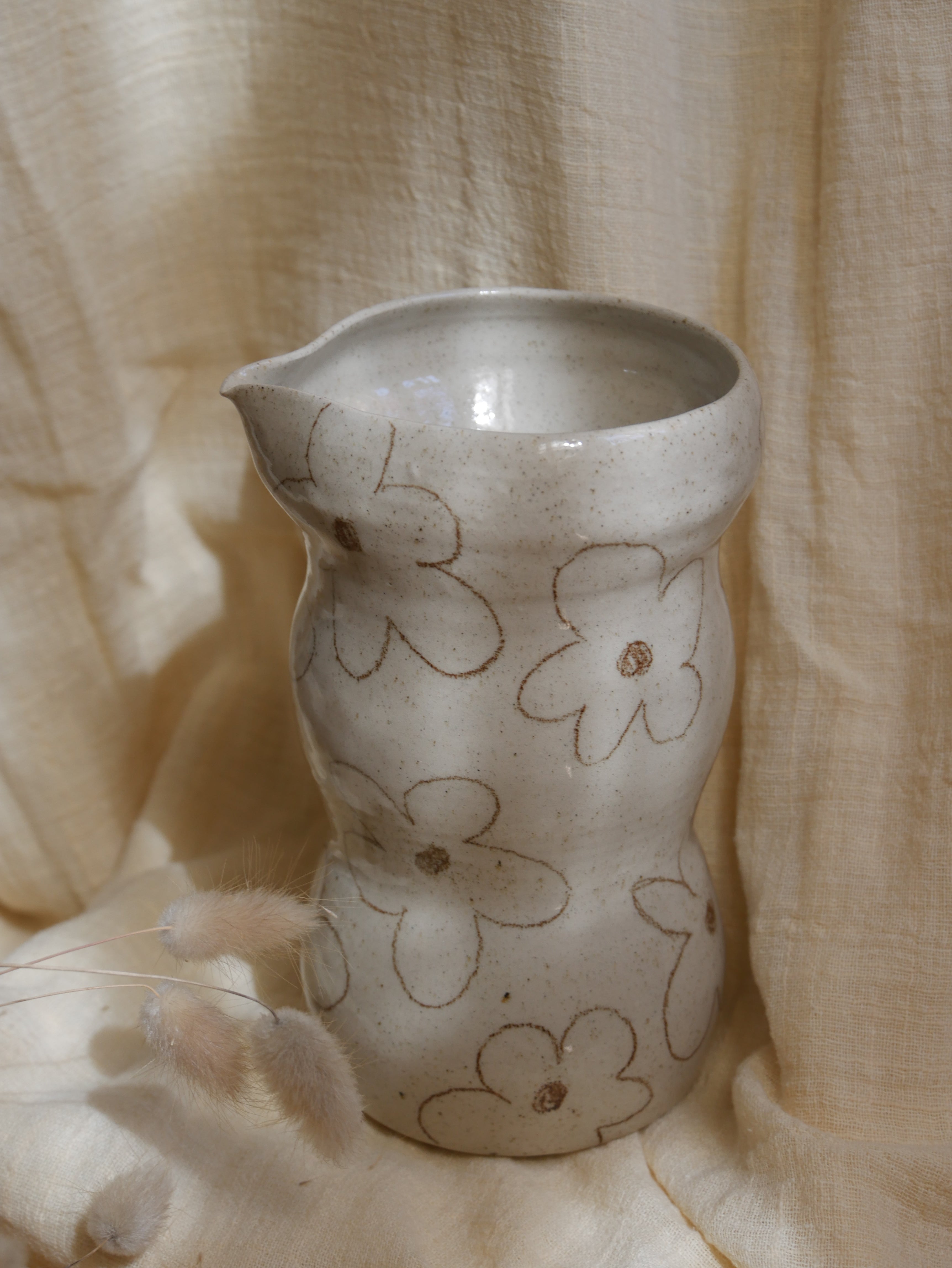 Carafe Fleurs Dessinées