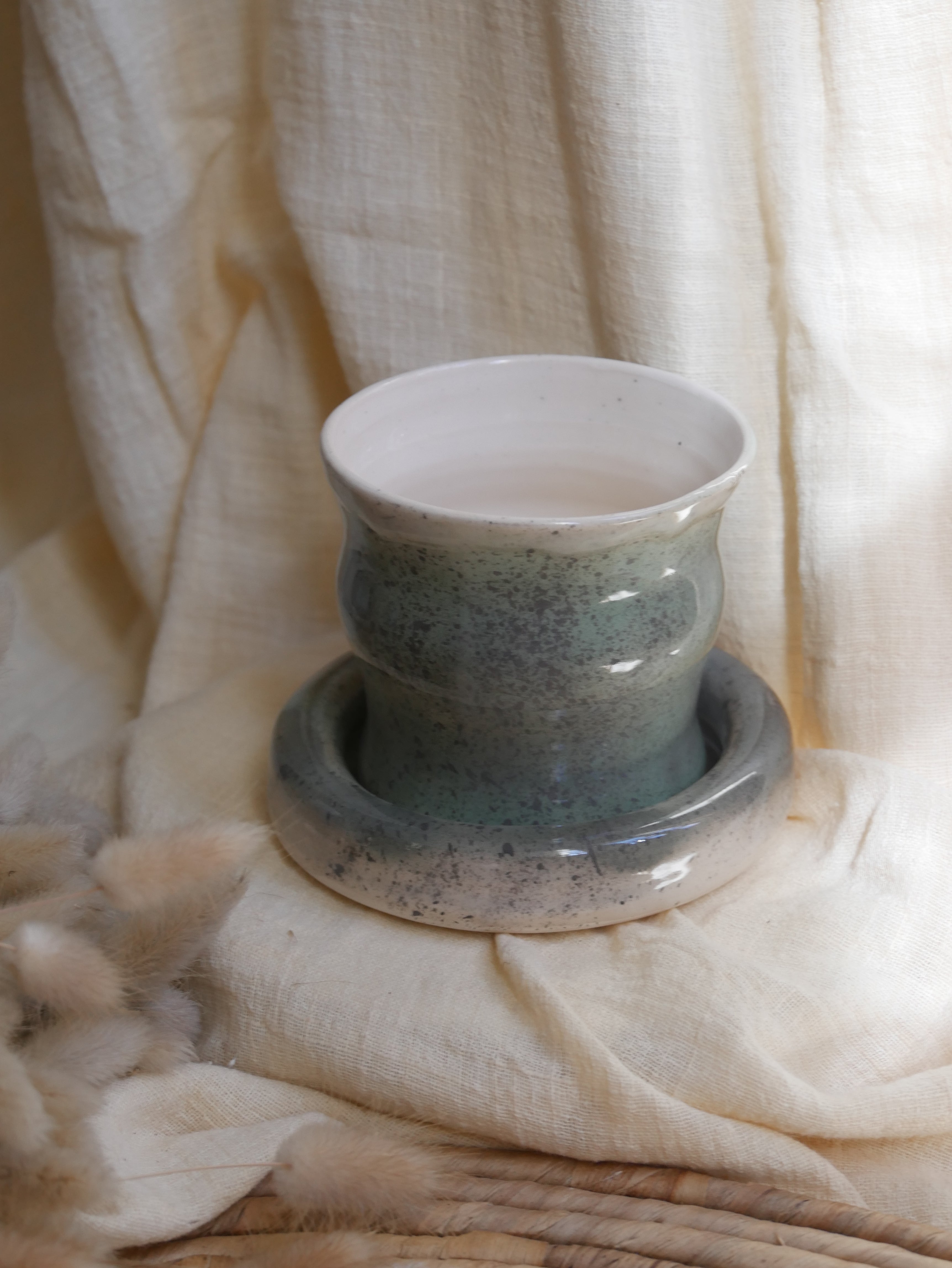 Pot à plantes Bubble Vert